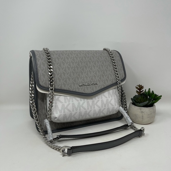 Michael Kors Regina Medium Flap Shoulder Bag Set - Picture 2 of 14